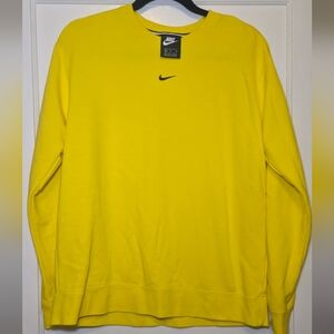 Nike Women's Yellow Sweater